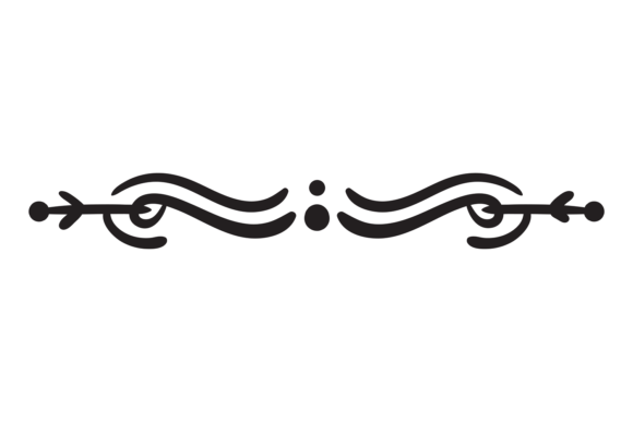Download Header Line Ornament. Black Decorative T - Decorative Collection