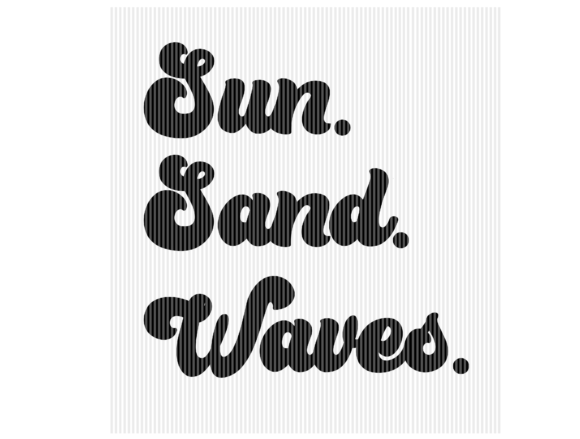 Download Sun Sand Waves Summer Holiday Quote - Premium Resources