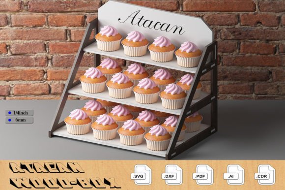 Download Shelf Retail Cupcake Display Stand 319 - Retail Collection