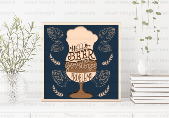 Download Drink 3D Layered Svg, Cricut Shadow Box - Cricut shadow box Collection