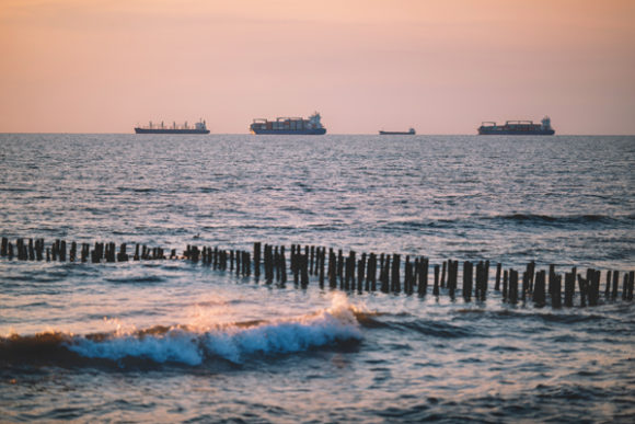 Download Cargo Ships into the Sea - Premium Resources