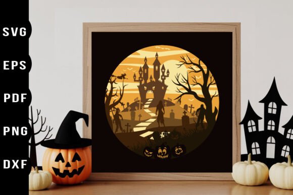 Download Halloween 3D Layered Papercut SVG - 3d layered Collection
