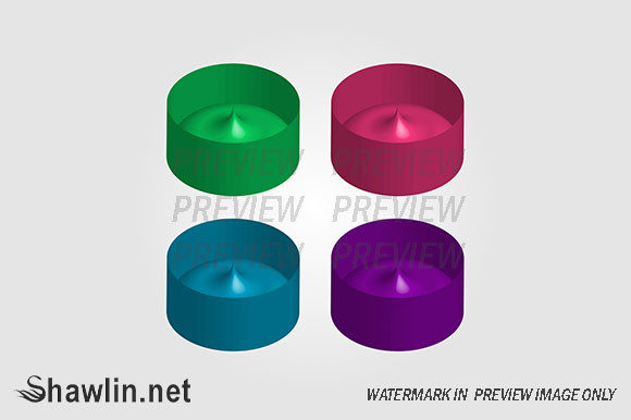 Download Colorful 3d Objects for Use As Logo - Logo Collection