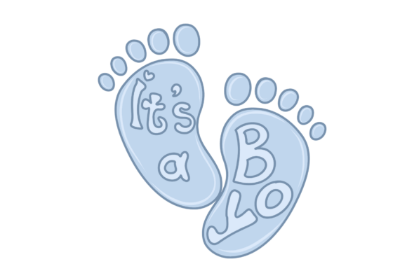 Download Baby Feet It's a Boy - Premium Resources