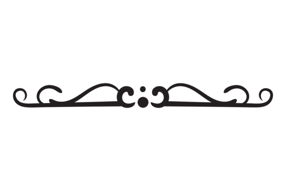 Download Retro Divider. Decorative Scroll Header. - Decorative Collection